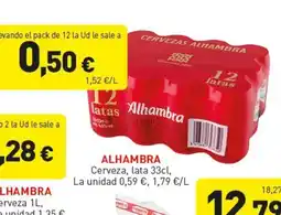 Hiperber Alhambra cerveza oferta