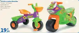 Alcampo Triciclo o moto dinorider oferta