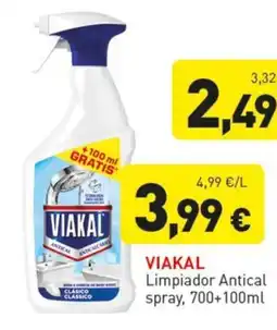 Hiperber Viakal limpiador antical spray oferta