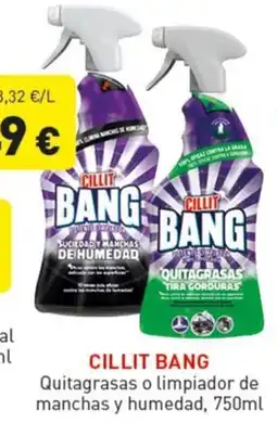 Hiperber Cillit bang quit grasas o limpiador de manchas y humedad oferta
