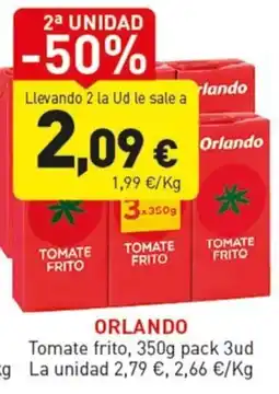 Hiperber Orlando tomate frito oferta