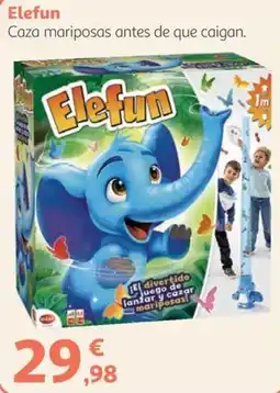 Alcampo Elefun Caza mariposas antes de que caigan oferta