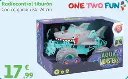 Alcampo One Two Fun radiocontrol tiburón oferta