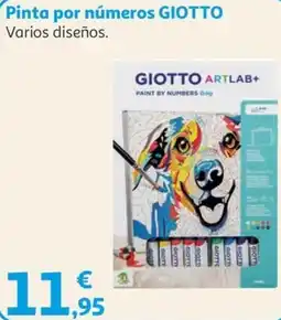Alcampo Giotto pinta por números oferta