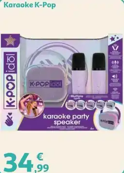 Alcampo K-Pop idol karaoke party speaker oferta