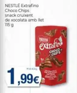 Supermercats Jespac Nestlé Extrafino Choco Chips oferta