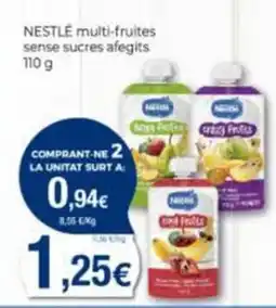 Supermercats Jespac Nestlé multi-frutes oferta