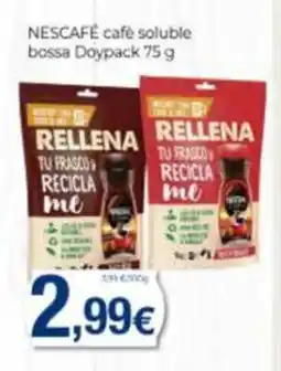 Supermercats Jespac Nescafe cafe soluble bossa Doypack oferta