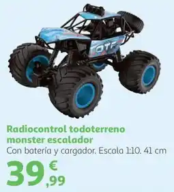 Alcampo otf radiocontrol todoterreno monster escalador oferta