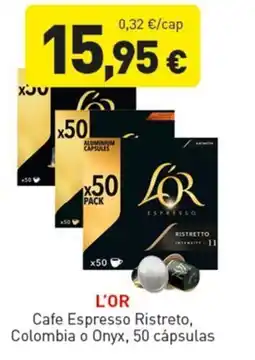 Hiperber L'OR Cafe Espresso Ristretto oferta