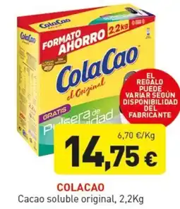 Hiperber ColaCao Cacao soluble original oferta