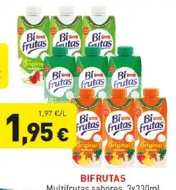 Hiperber Bifrutas Multifrutas sabores oferta