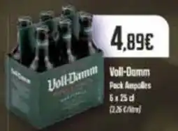 Supermercats Jespac Voll-Damm Pack Ampollas oferta