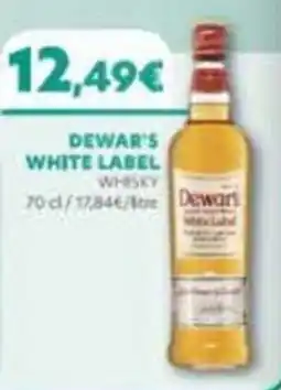 Supermercats Jespac Dewar's white label whisky oferta