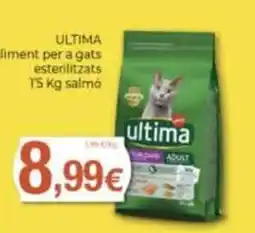 Supermercats Jespac ultima aliment per a gats esterilitzats oferta