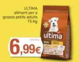 Supermercats Jespac ultima aliment per a gossos petits adults oferta