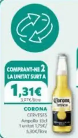 Supermercats Jespac Corona cerveses oferta
