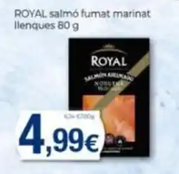 Supermercats Jespac Royal salmón fumat marinat oferta