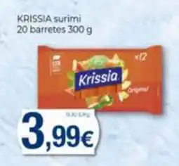 Supermercats Jespac Krissia surimi oferta
