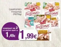 Supermercats Jespac Campo Frío Finíssimas oferta