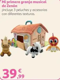 Alcampo Zenón mi primera granja musical oferta