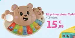 Alcampo Mi primer piano Teddy oferta