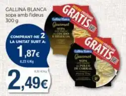 Supermercats Jespac Callina Blanca sopa amb fideus oferta