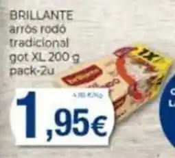 Supermercats Jespac brillante arròs rodó tradicional oferta
