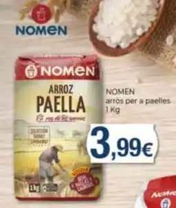 Supermercats Jespac Nomen arroz paella oferta