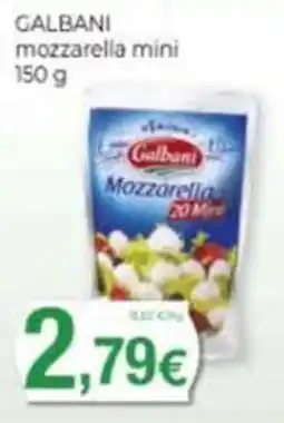 Supermercats Jespac Galbani mozzarella mini oferta