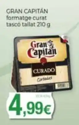 Supermercats Jespac Gran Capitán formatge curat oferta
