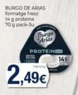 Supermercats Jespac Burgo de Arias formatge fresc oferta
