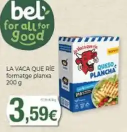 Supermercats Jespac La vaca que ríe formatge planxa oferta