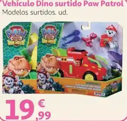 Alcampo Paw Patrol Vehículo Dino surtido oferta