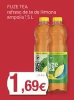 Supermercats Jespac Fuze Tea refresc de te de limona oferta