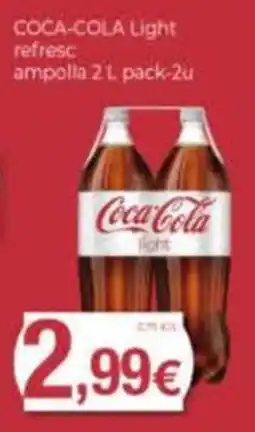 Supermercats Jespac Coca-Cola light oferta