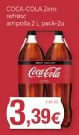 Supermercats Jespac Coca-Cola Zero refresc oferta