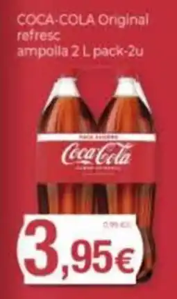 Supermercats Jespac Coca-Cola Original refresc ampolla oferta