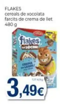 Supermercats Jespac flakes la leche oferta