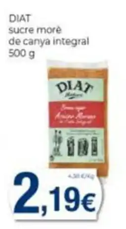 Supermercats Jespac Diat sucre morè de canya integral oferta