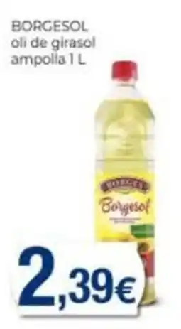 Supermercats Jespac Borgesol oli de girasol oferta