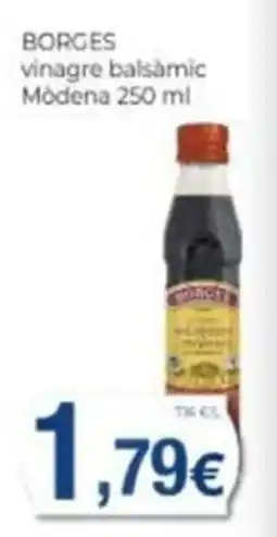 Supermercats Jespac Borges vinagre balsàmic Mòdena oferta
