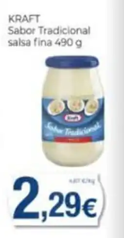 Supermercats Jespac Kraft sabor tradicional salsa fina oferta
