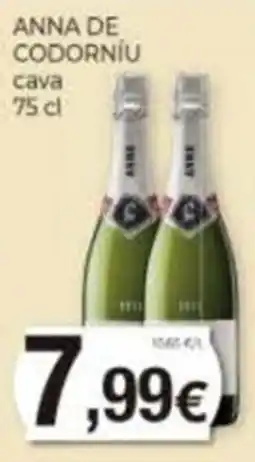 Supermercats Jespac anna de codorniu cava oferta