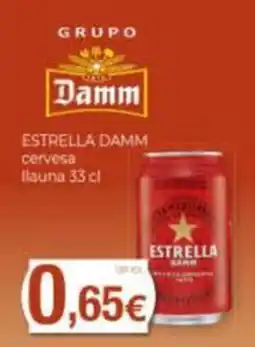 Supermercats Jespac Damm estrella damm cervesa llauna oferta