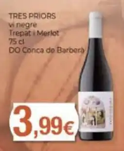 Supermercats Jespac Tres Priors vi negre oferta