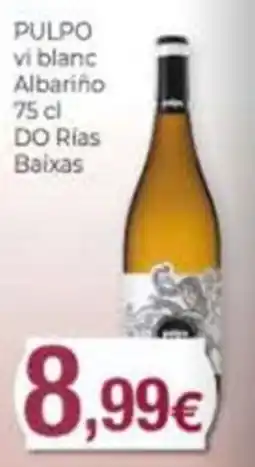 Supermercats Jespac Pulpo vi blanc Albariño oferta