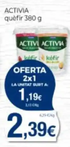 Supermercats Jespac activia quèfir oferta