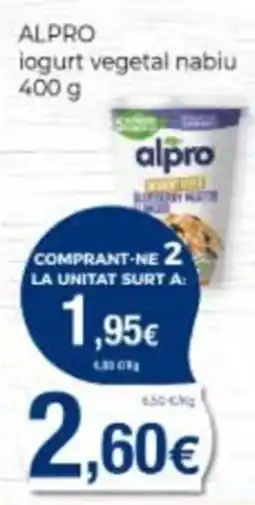 Supermercats Jespac alpro iogurt vegetal nabiu oferta