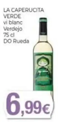 Supermercats Jespac La Caperucita Verde vi blanc Verdejo oferta